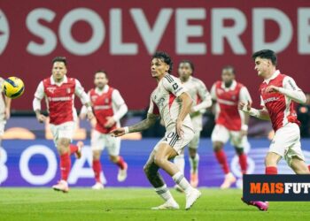 António Salvador and Rui Costa spoke to journalists after Sp. Braga-Benfica