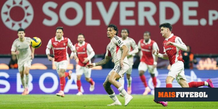 António Salvador and Rui Costa spoke to journalists after Sp. Braga-Benfica