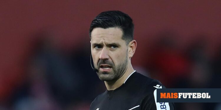 João Gonçalves at Sp. Braga-Benfica: the referees of the 16th round