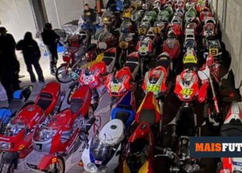 Motorcycles valued at €34 million seized from former athlete wanted by the FBI