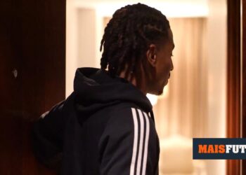 VIDEO: Benfica arrives in Gaia with Leandro Barreiro