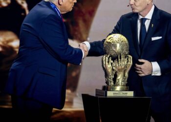 White House asked for Trump peace prize… the size of the World Cup trophy
