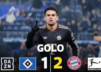 Bayern fans celebrate in the stands and ex-FC Porto responds with a goal