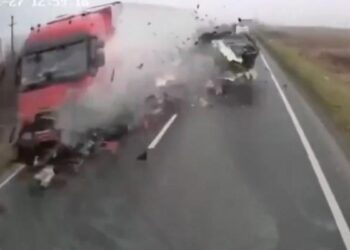 Chilling video of the brutal accident in which seven PAOK fans died
