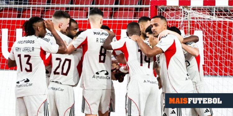 Futsal: Benfica wins in the Azores and advances in the League Cup
