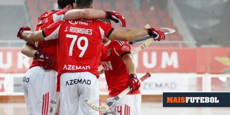 Hockey: Benfica beats Óquei de Barcelos and takes the lead