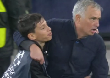 «I celebrated with Mister Mourinho!» Benfica ball catcher tells the story