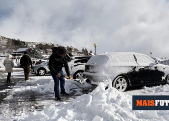 Red warning for snowfall in the districts of Braga and Porto