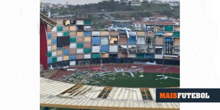 U. Leiria Stadium destroyed after Kristin depression