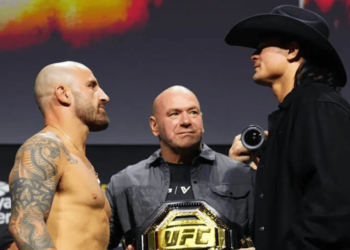 Alexander Volkanovski x Diego Lopes 2, for the UFC featherweight title, live