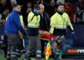 Atlético Madrid player without skull fractures and bruises