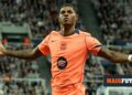 Marcus Rashford and Raphinha are falling