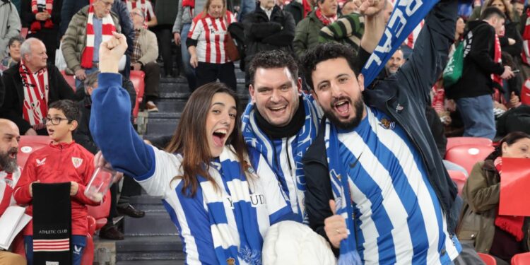 txuri urdin’s dream is still very much alive after an unforgettable night of robbery in Bilbao
